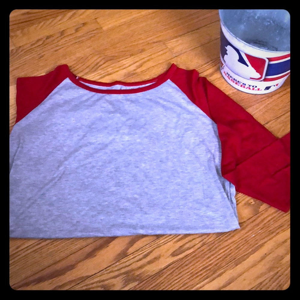 ⚾️❤️⚾️Raglan sleeve baseball tunic⚾️❤️⚾️